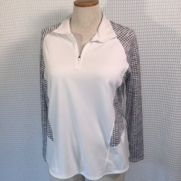Athletic Works Tops - Athletic Works 1/4 Zip Longsleeve Running Shirt. EUC. Size XL(16-18)